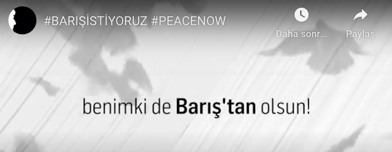 Hrant Dink Vakfı: Barış istiyoruz